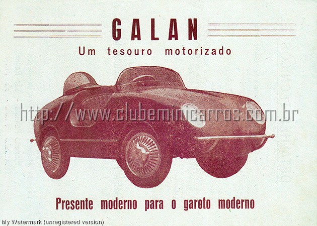 Mini carro Galan